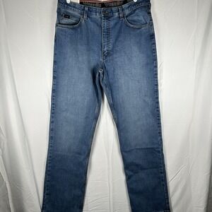 Wrangler Jeans Mens 36x36 Blue 20X Relaxed Fit Competition Stretch Denim NWT